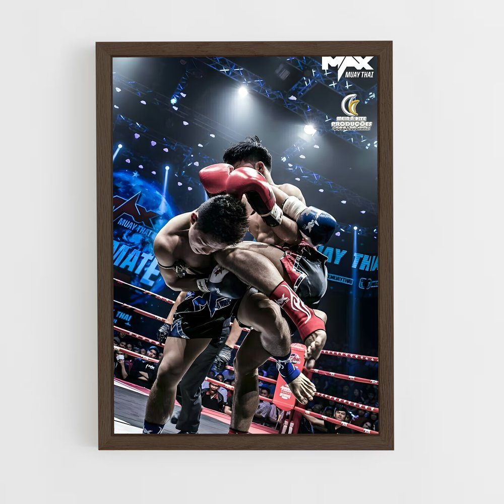 Poster Combat Thaï – affiche Muay Thai (vue 5)